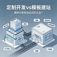 商丘建站-定制开发vs模板建站:哪种方案更适合你的企业?