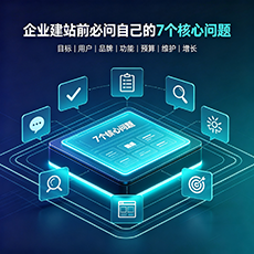 商丘建站-企业建站前必问的7个核心问题 - 网站建设规划指南