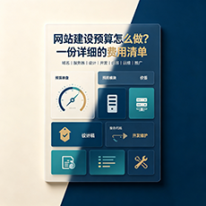 商丘建站-网站建设预算怎么做?一份详细的费用清单