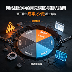 商丘建站-网站建设中的常见误区与避坑指南